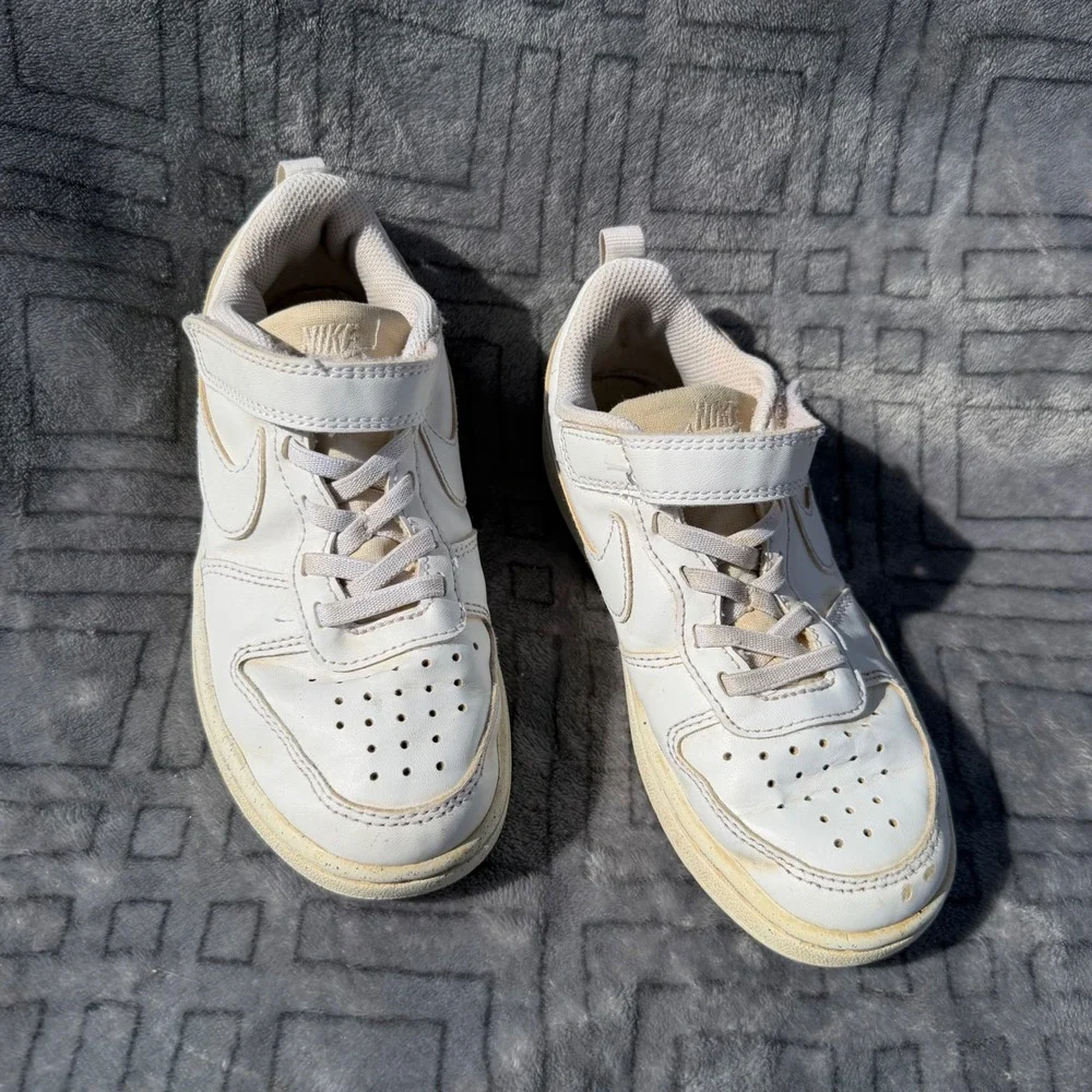 Nike Court Borough Low Recraft White Sail Kids Shoes DV5457-106 Size 13C